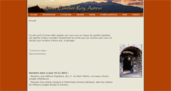 Desktop Screenshot of cuvelier-roy.com